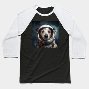 Astro Dog - Parson Russell Terrier Baseball T-Shirt